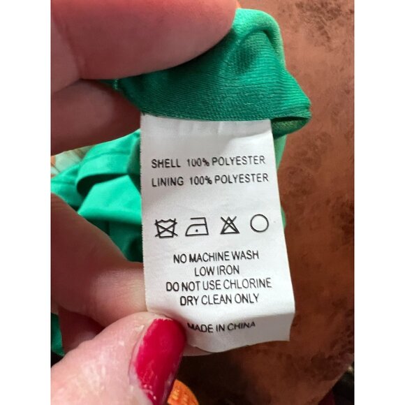 Judith March Floral Maxi Dress Multicolor Boho Chic L Fall Colors - Picture 5 of 7